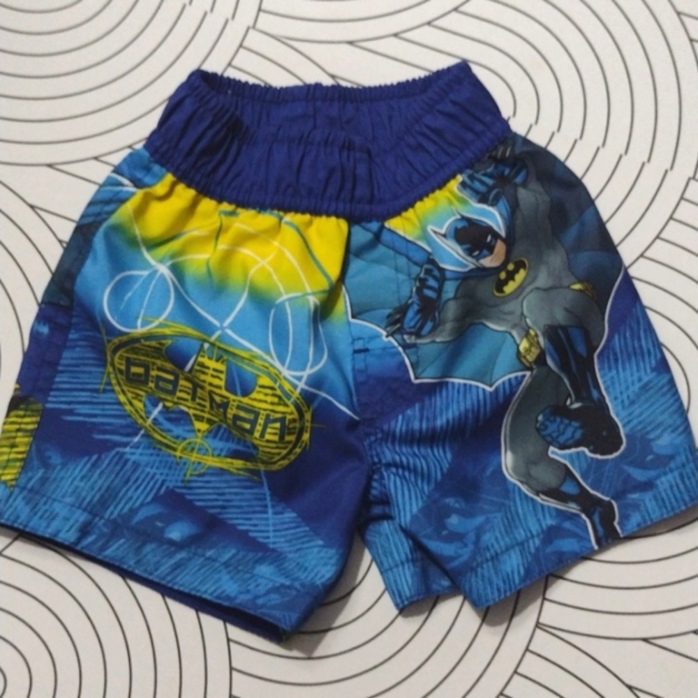 Batman swim trunks